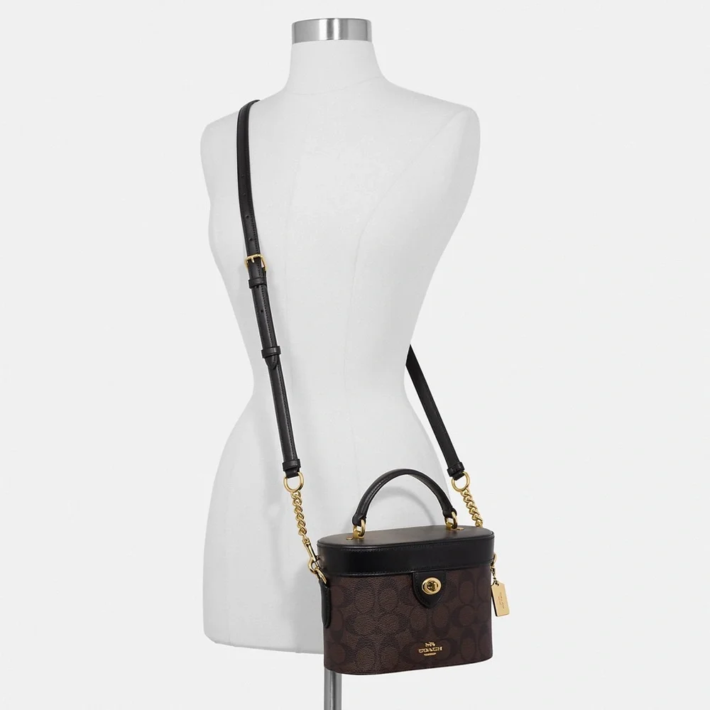 New💃Coach Kay Crossbody In Signature Canvas Bag - Picture 3 of 10